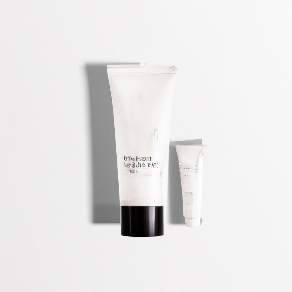 Photographie produit minimaliste avec fond propre et ombres douces